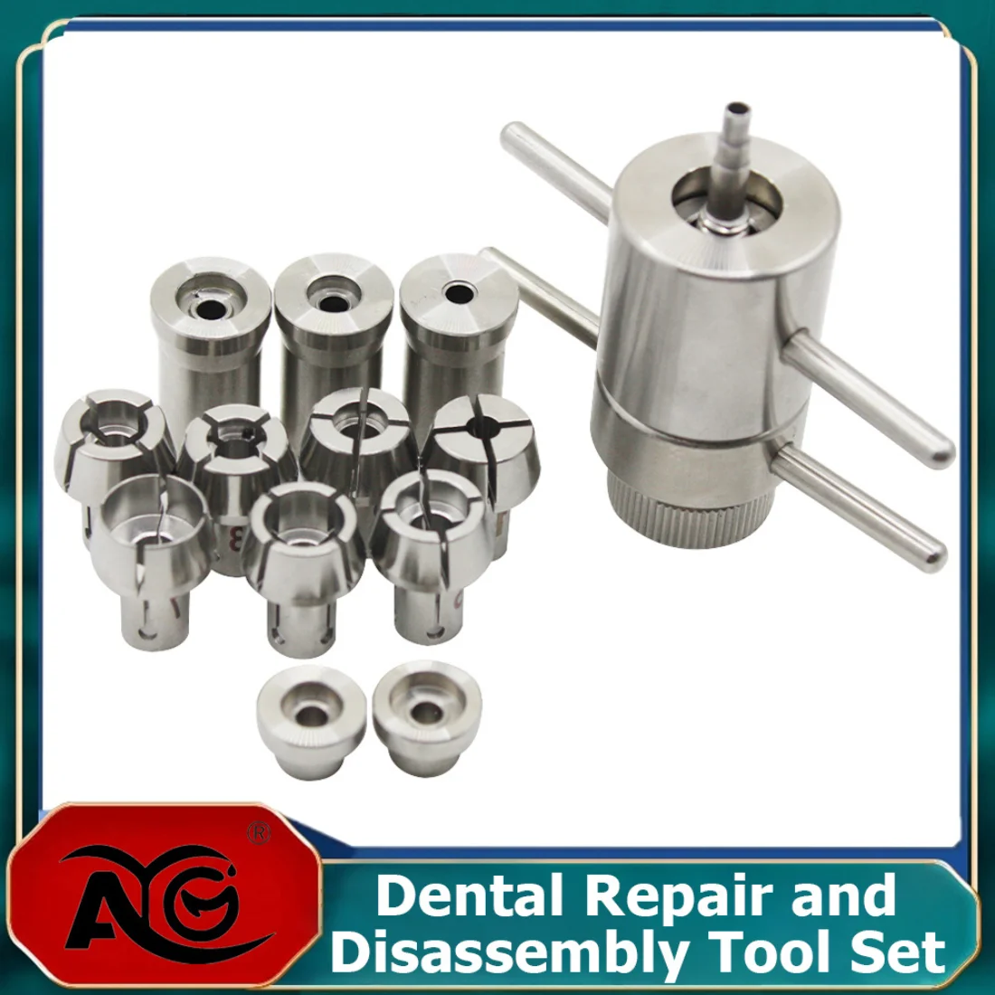 1set AG High Speed Dental Handpieces Repair Tools Bearings Cartridge Turbine Maintenance Tool Set Dentistry Equipment