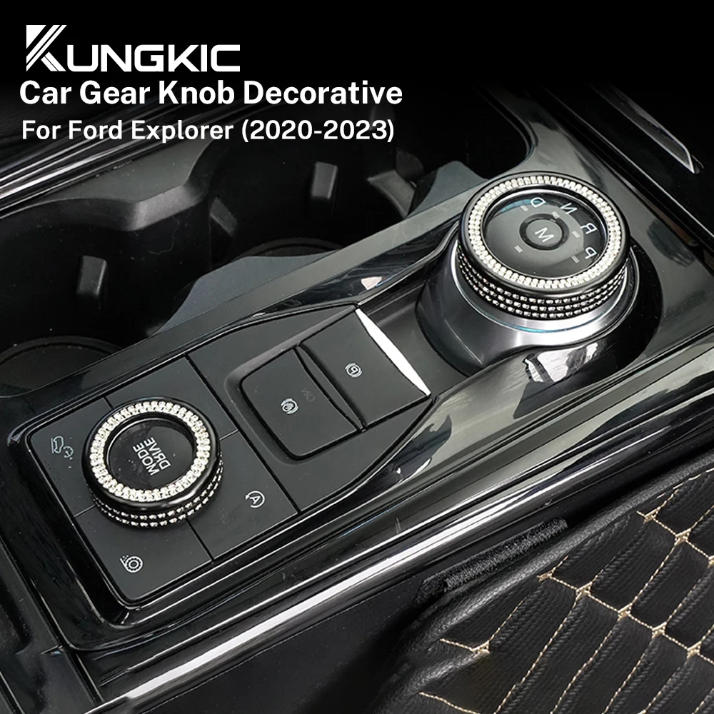 CarGearKnobDecorative2pcsForFordExplorer2020202120222023LHD