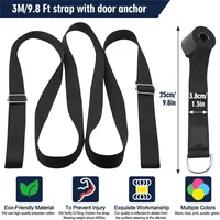 3M Door Flexibility Stretching Yoga Stretch Strap Leg Stretcher Strap D-Ring Belt Dance Gymnastics Resistance Fitness Gym Bands - Image 3