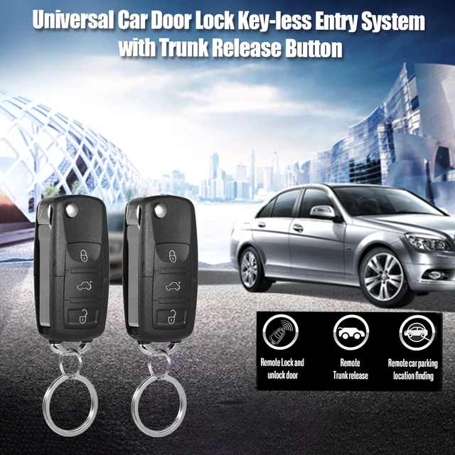 Lasamot Sistemi di Allarme per Auto Kit Centrale a Distanza Automatica