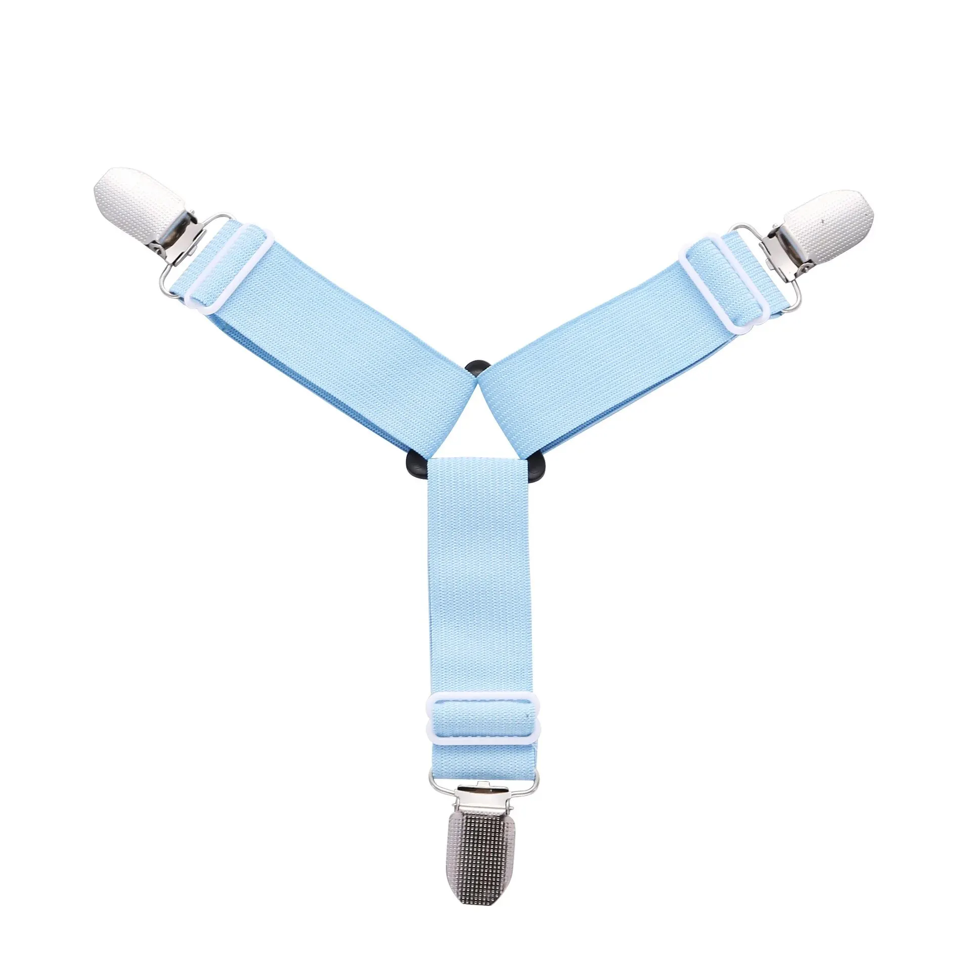 Bed Sheet Holders Triangle Fitted Sheet Clips Adjustable Suspenders Mattress Gripper Clips for Bed Mattress Cover