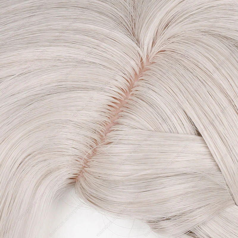 Парик Lyney для косплея 32 см, Короткие термостойкие синтетические волосы эпли блонд, Хэллоуин