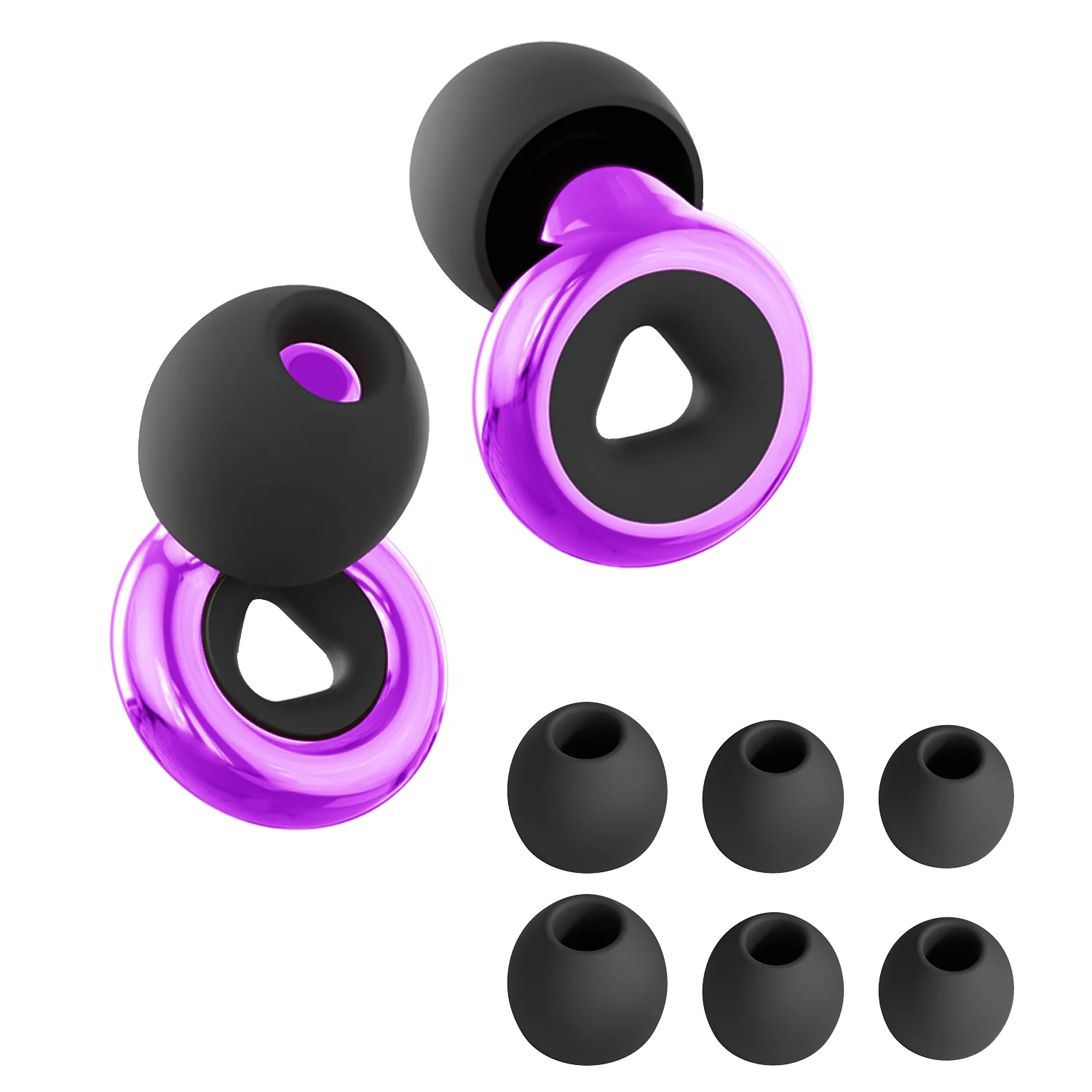 Loop Quiet Silikon-Ohrstöpsel – Geräuschfilterung und Reduzierung, ideal zum Schlafen, Schwimmen und Motorradfahren