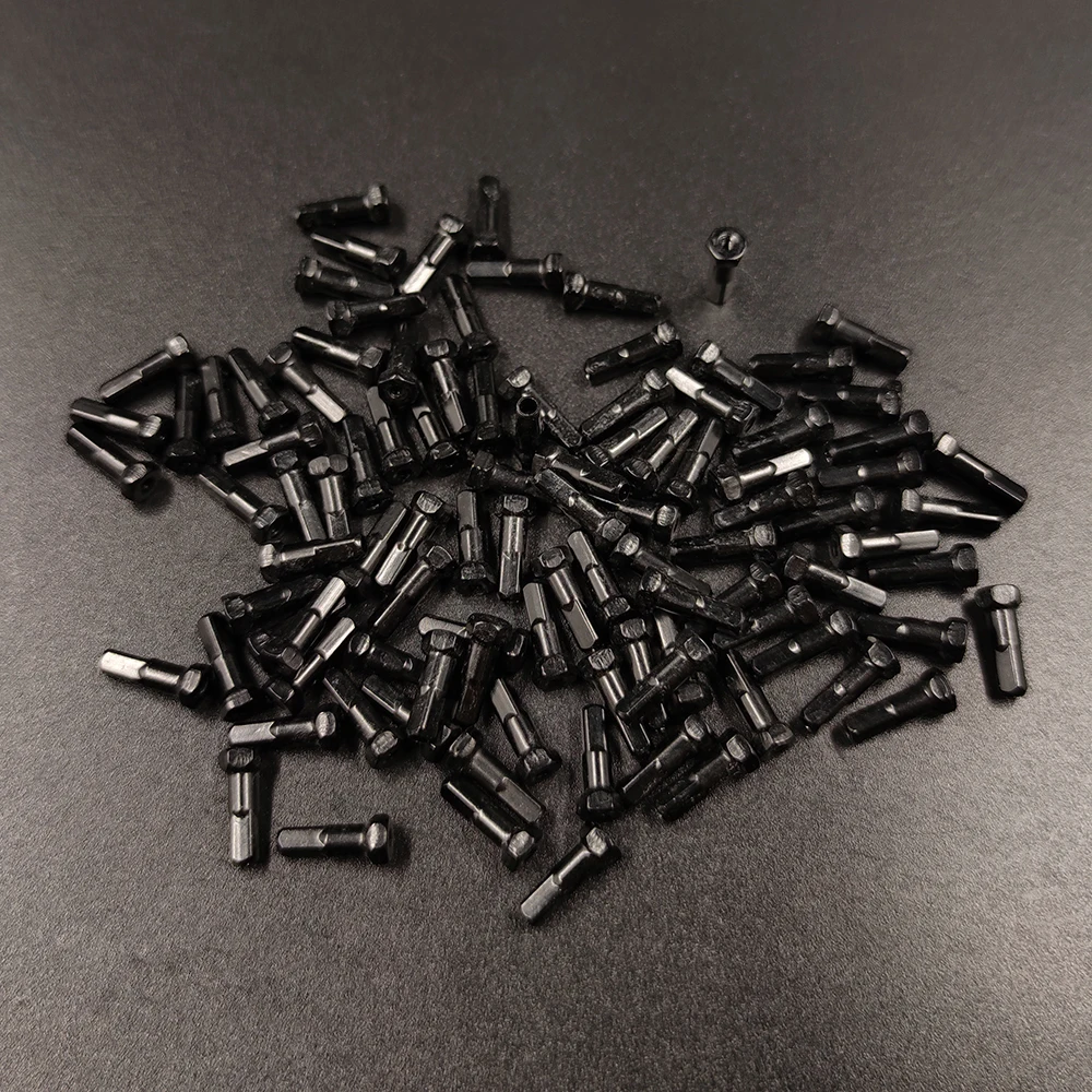 Hexagon MTB Road Bike Spoke Nipples 14G Gauge 14mm Aluminum Alloy Ultralight Weight 0.35g/PC Bicycle Parts