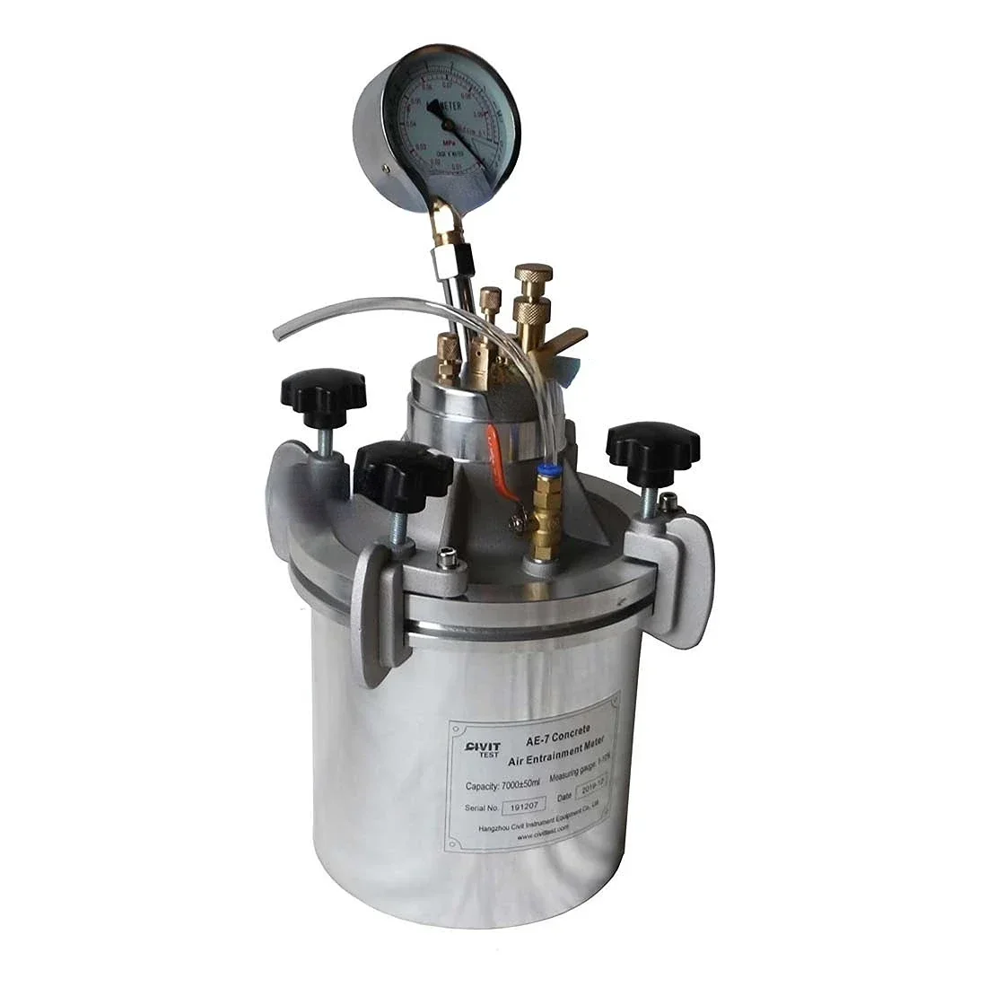 

7L Fresh Concrete Air Content Meter