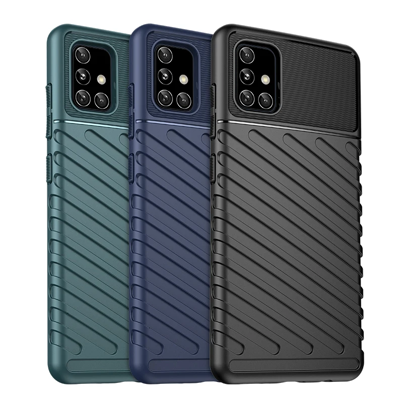 

Противоударный силиконовый чехол для телефона Samsung Galaxy A51/M40S