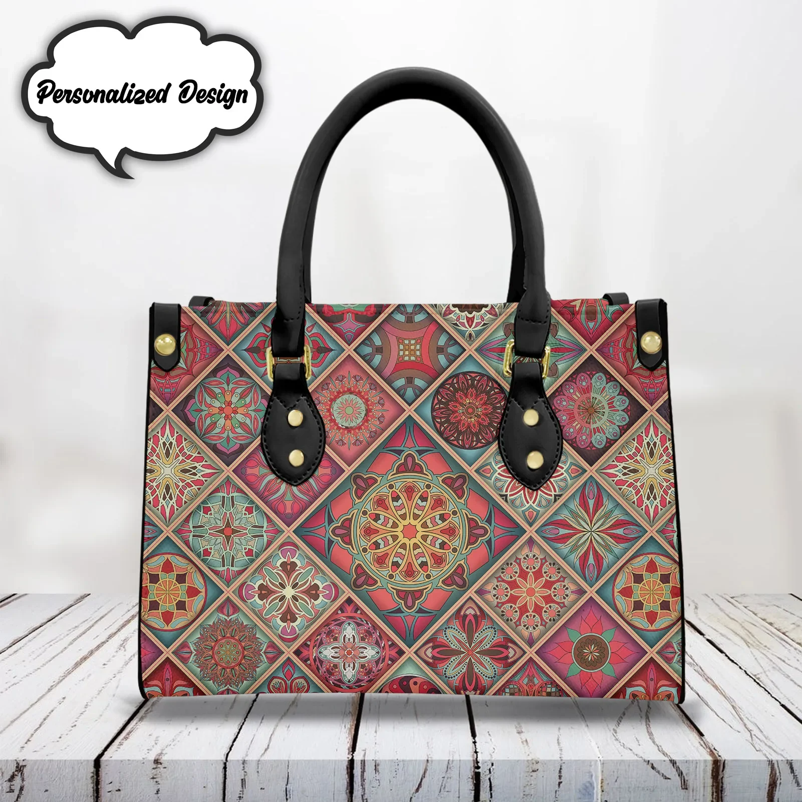 Рисунок 3 - Сумки в богемном стиле с узором мандала