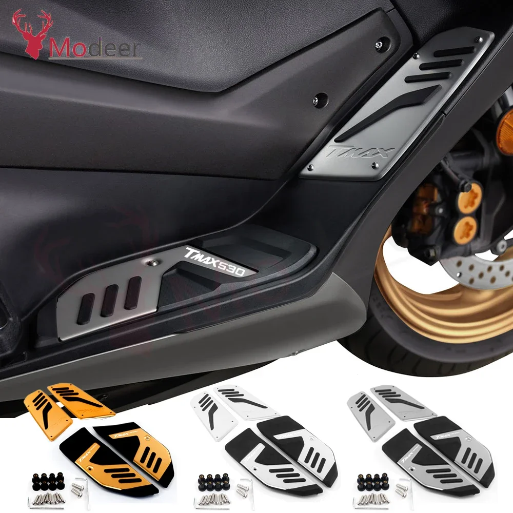 

Motorcycle Footrest Pedal Footboard Foot Pegs Passenger Footpeg Pad Steps Accessorie For YAMAHA Tmax 530 Tmax530 SX DX 2017-2022