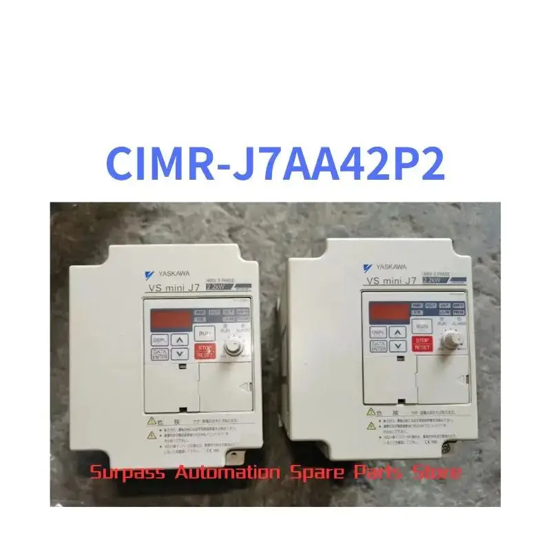 

CIMR-J7AA42P2 Second-hand J7 series inverter 400V 3PHASE 2.2kW test function OK