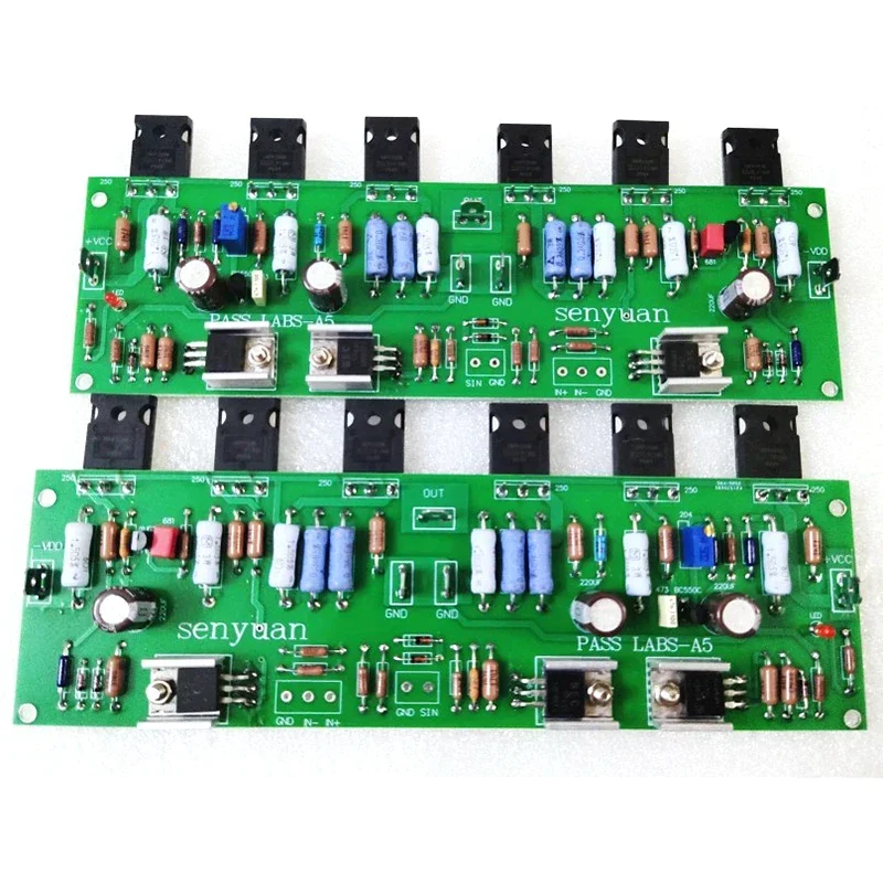 레퍼런스 PASS A5 2 채널 앰프 보드, 밸런스드 입력 XLR Diy 클래스 A 앰프 오디오, 고출력, 50w * 2