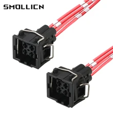 

1-50 Sets 4 P Waterproof Connector Air Conditioning Pressure Sensor Socket Temperature Sensor Plug Pigtail 357919754 For VW AUDI