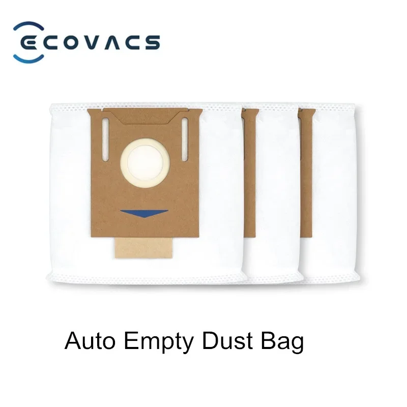 Bolsa de Coleta de Poeira Vazio Automático para Ecovacs Deebot T20 Pro x1 Omni T10 Omni Turbo Cleaner Peças de Reposição