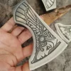 Jungle Goddess Pattern Axe Head Unsharpened for Outdoor Camping Axe Hand Axe Man Gift 1