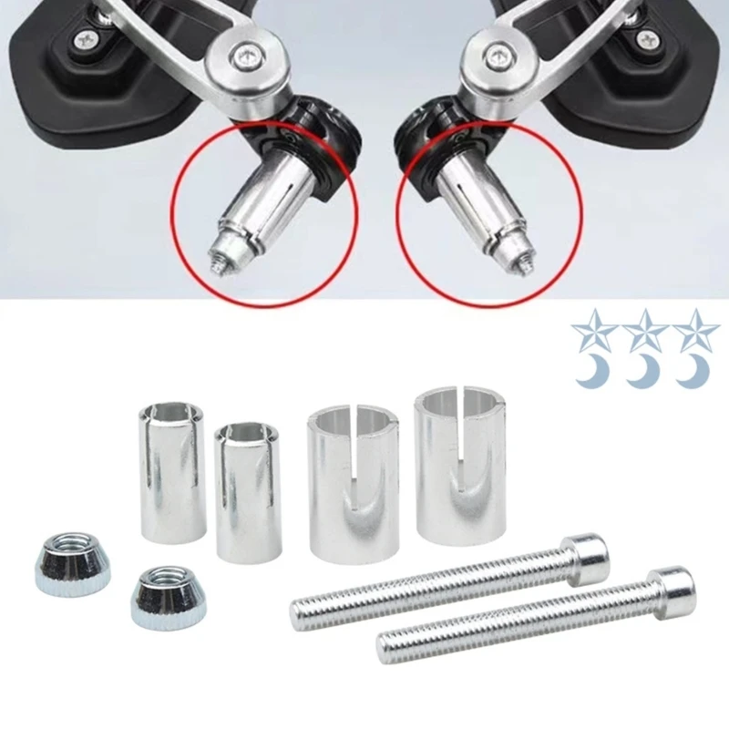 2pcs/set 9/13mm Motorcycle Expansion Screw Handguard Handlebar End Plugs Screw Universal Handle Bar Expand Screws Accessories