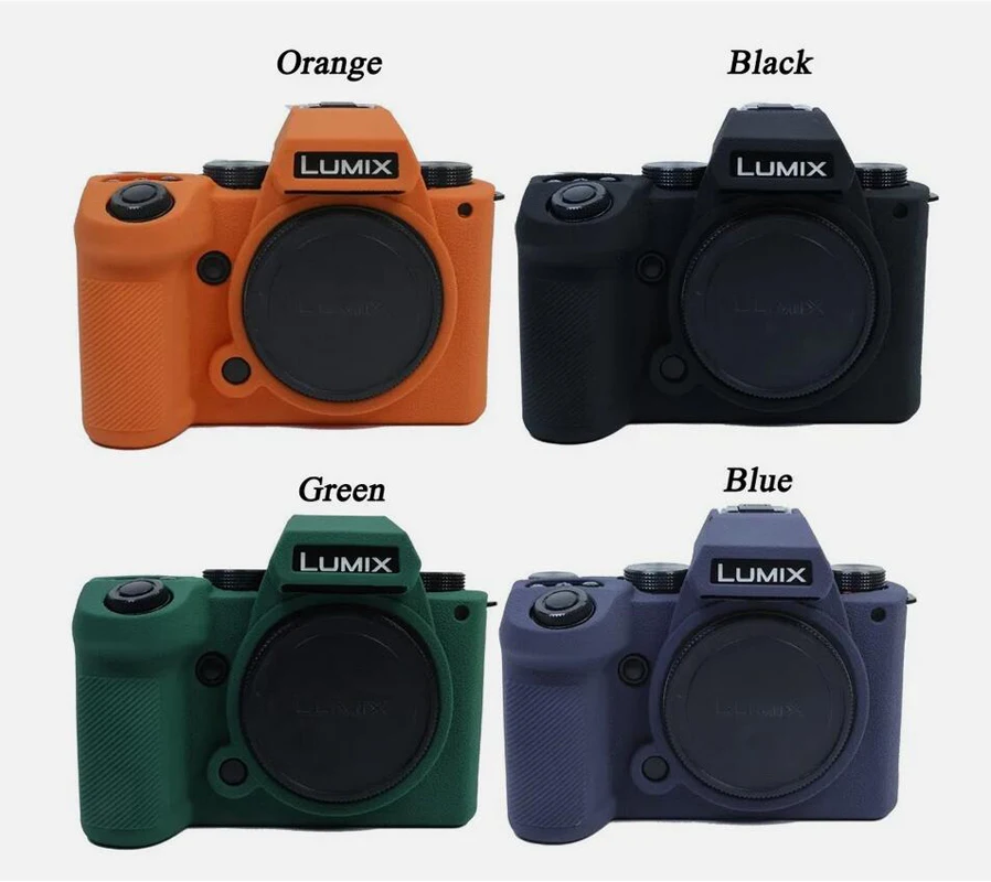 Custodia Protettiva Morbida In Silicone Per Armatura In Pelle Per Panasonic Lumix S5 Ii S5Ii S5M2 Custodia Protettiva Per Fotocamera Mirrorless