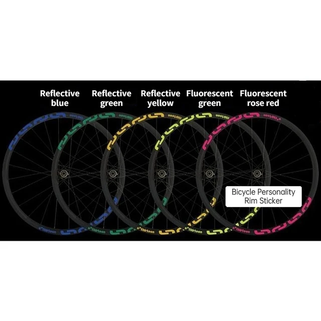 Bike Rim Stickers Road MTB Wheel Set Decals 20" 24" 26" 27.5" 29" 700C width 20mm Cycling Reflective Sticker Bicycle Accessories 3