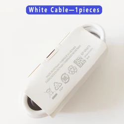 Samsung Super Fast Charging Type C PD Cable - Original 60W/45W/25W - 1m (White 1 piece)