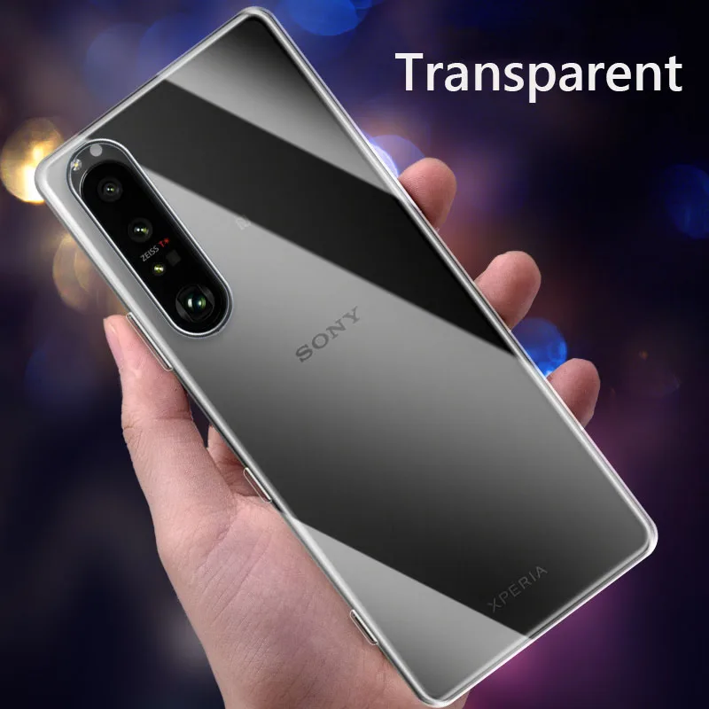 Per Sony Xperia 5 Iv Case Simple Slim Soft Tpu Transaprent Clear Phone Case On Per Sony Xperia T Iv 10 Iv 1 10 Iii Lite 5G Cover