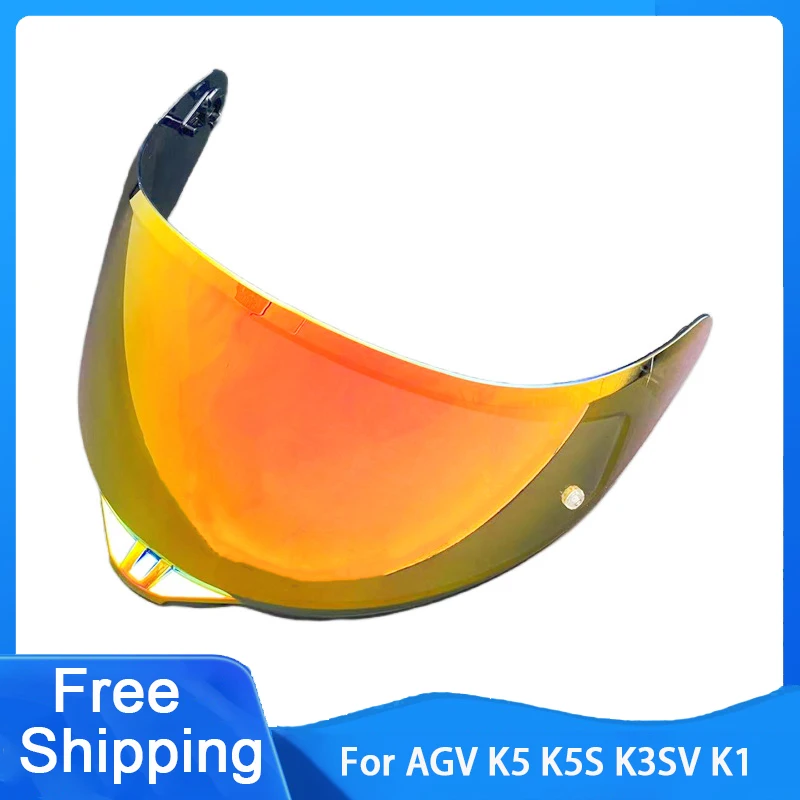 Nuovo Casco Moto Full Visor Full Face Per Agv K1 K3Sv K5 K5S Uv Anti-Scratch Wind Shield Occhiali Visiera Accessori Moto