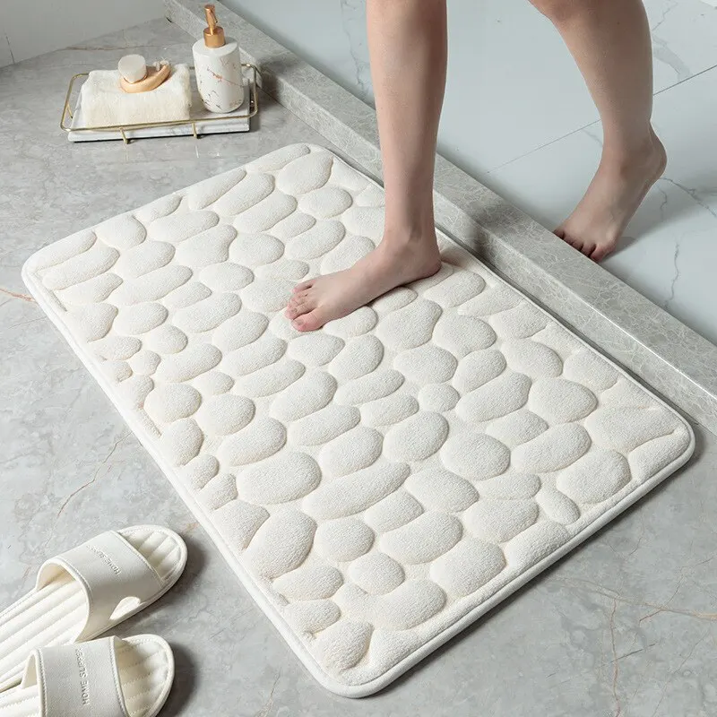Memory Foam Bath Mats 40cm 60cm Bathroom Rug Absorbent Soft Comfort Non  Slip Mats - China Mats and Carpet price