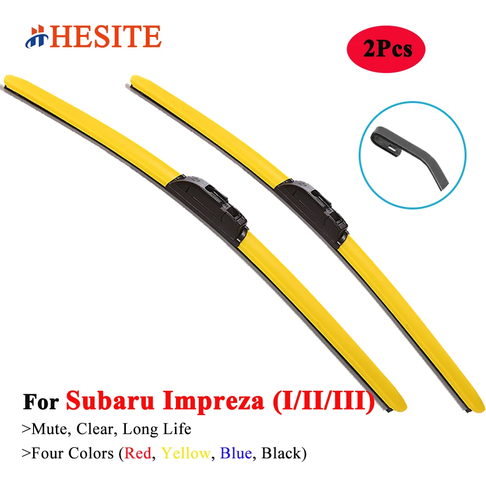 Hesite Colorful Windshield Wiper Blades For Subaru Impreza Gm Gc Gf Gd