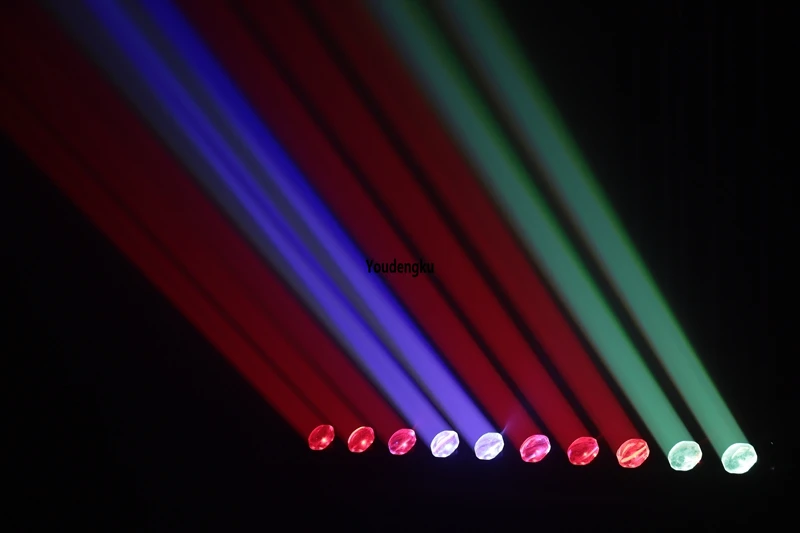 2 pieces 10x40w rgbw dmx led beam moving head bar light Party Dj stage led movin