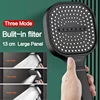 3 Modes 13CM Large Panel Shower Head High Pressure Water Massage Showerhead With Filter Shower Mixer Bathroom Accessories 1