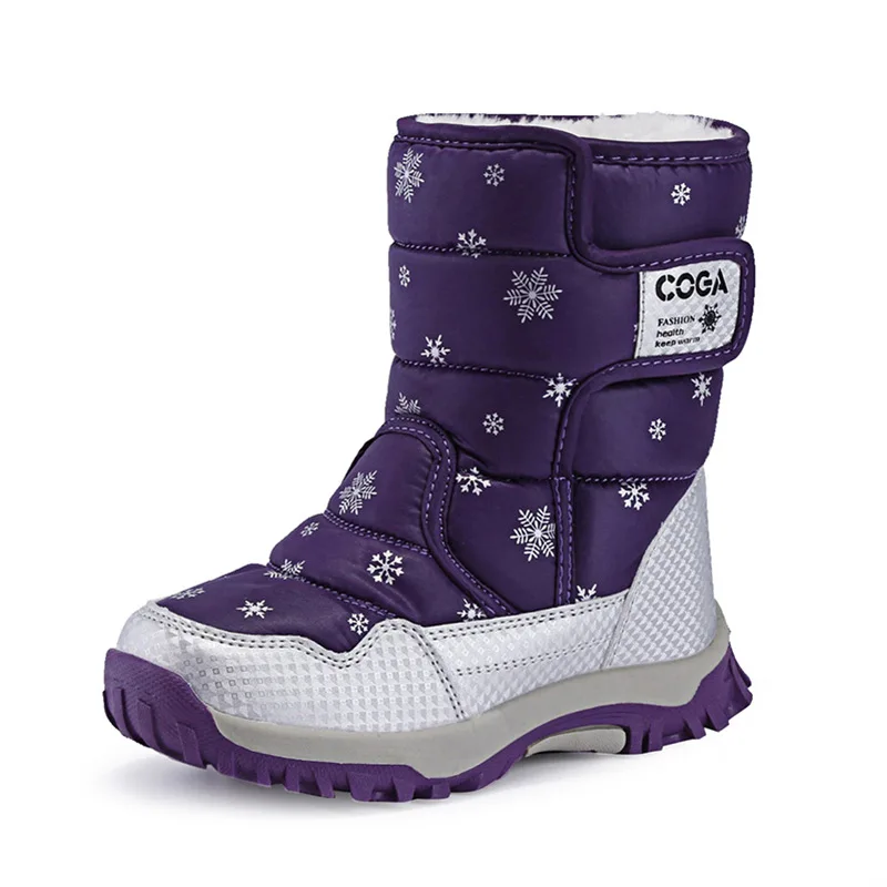 Casual Shoes Children Boots Girl Cotton Boots Thick Casual Warm Cotton Shoes Boys Snow Boots Winter Shoe Girl Kids Shoe Boy Ankle Boot