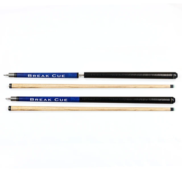 Ash Wood Shaft 3-PC Multi Functions Billiard Jump Break Pounch Pool Cue Stick 1