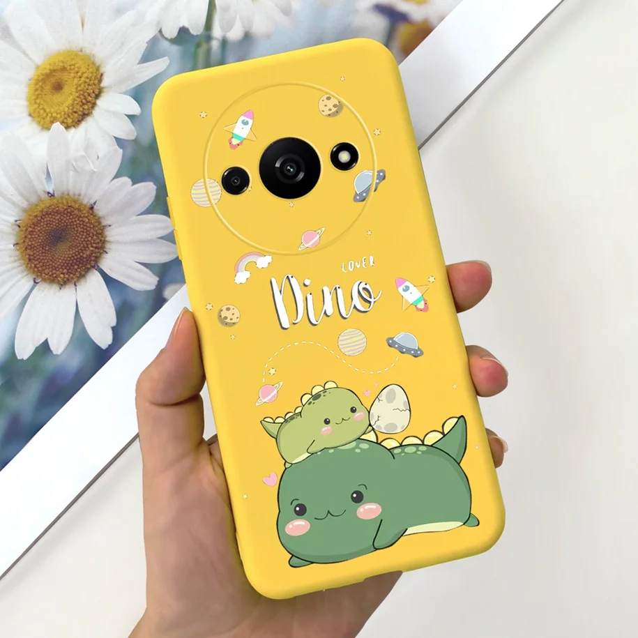 Shockproof Silicone Soft Case with Cute Astronaut Design