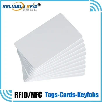 10pcs 15m 860-960Mhz 장거리 UHF RFID PVC 카드 EPC Gen2 외계인 H3 칩 UHF RFID 빈 흰색 카드 액세스 제어 주차