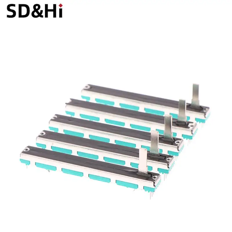 5Pcs/set 75 MM Double B10K Original B10KX2 Behringer Pot Mixer Fader Accessories