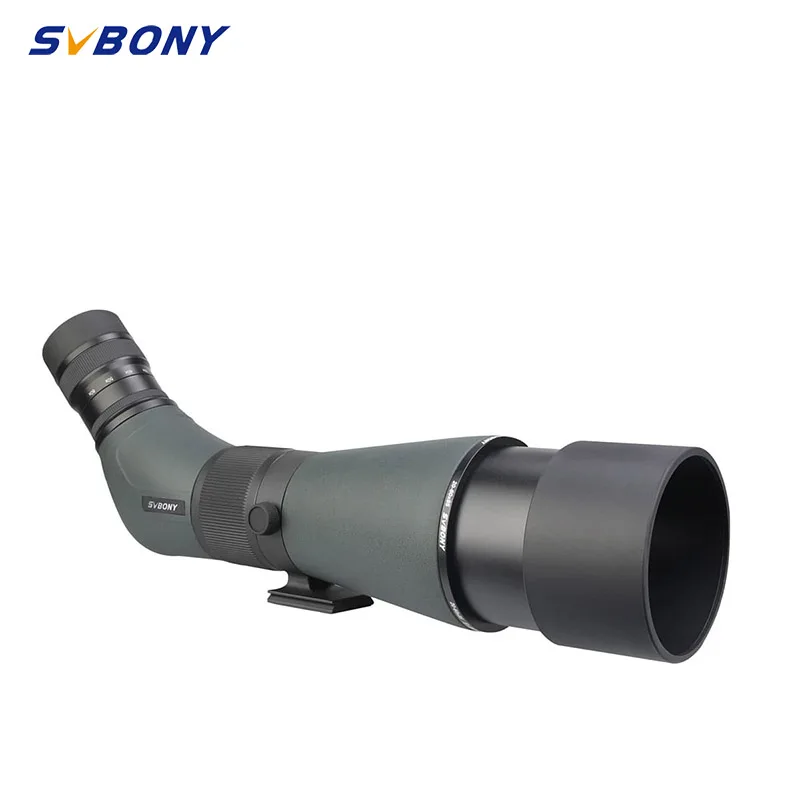

Бинокль для наблюдения за птицами SVBONY SA405, 20-60x8 5ED, армейский зеленый, 45 градусов, 1,25 дюйма, FMC