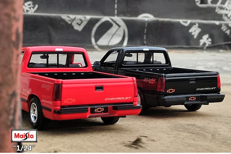 Chevrolet 454 SS 1993 Pickup 1:24 Ölçekli Model Araba