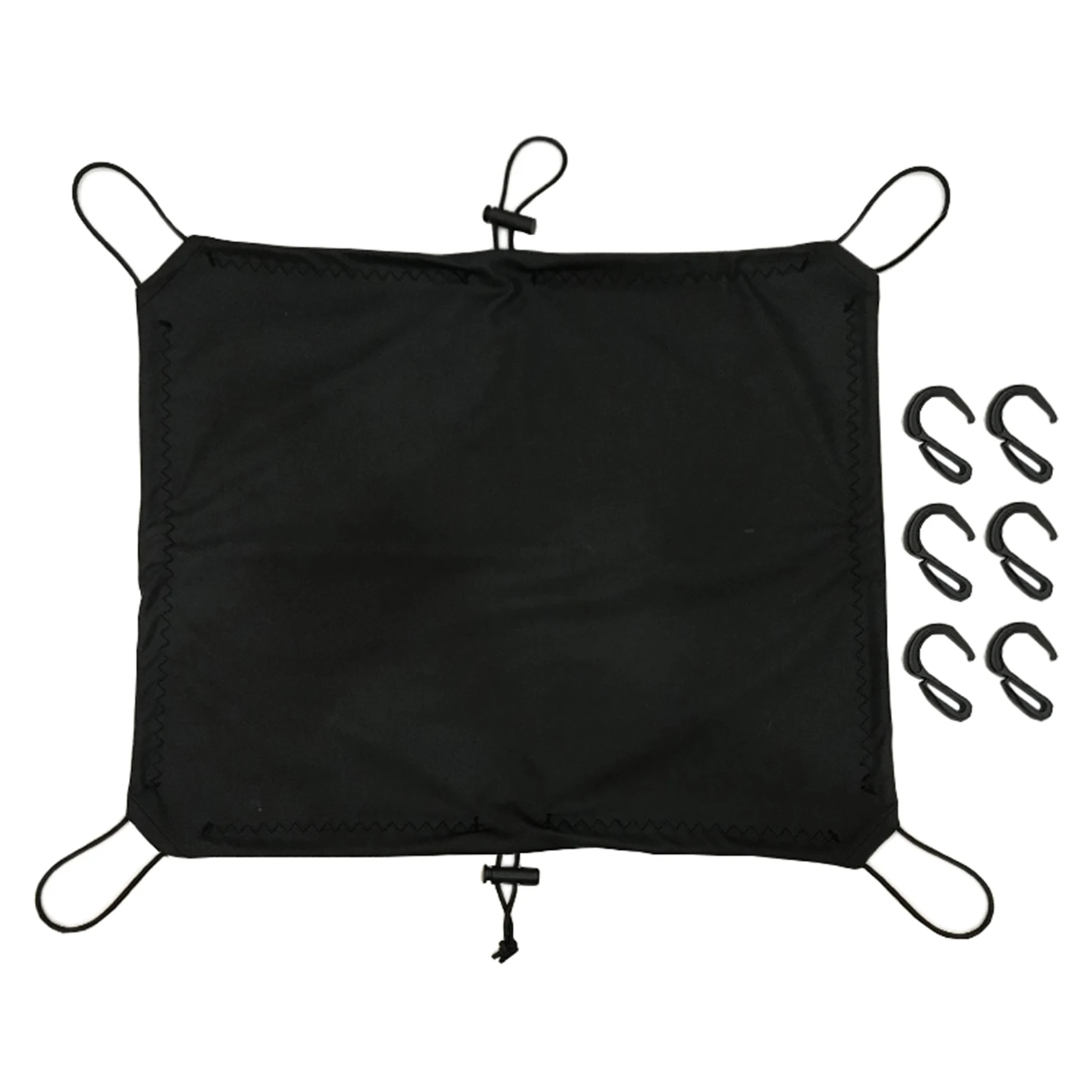 Motorcycle Rear Shelf Cover Trunk Seat Rear Rack Waterproof Luggage Cover Elastic for Keep Items Secure