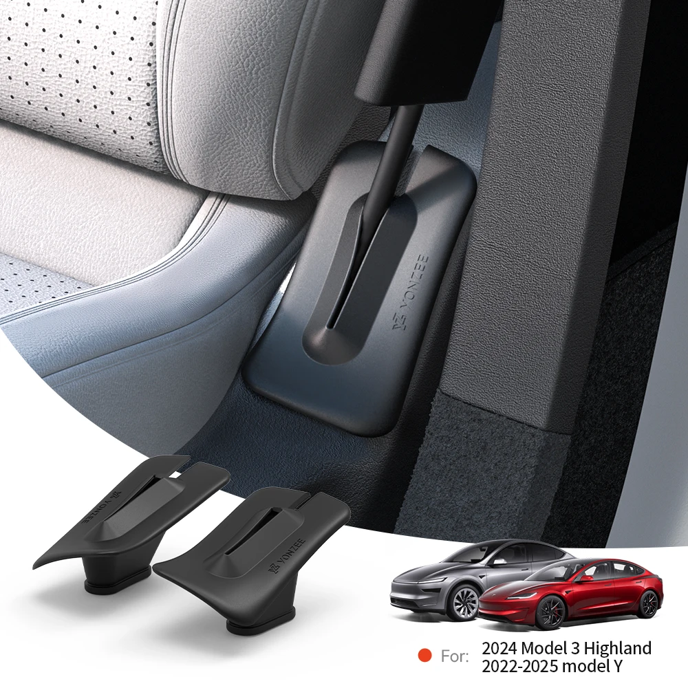 YZ para Tesla Model 3 Y Juniper Highland, Relleno para el Espacio entre Asientos de Coche, Cubierta de Silicona Antifugas para el Costado, Accesorios de Estilización