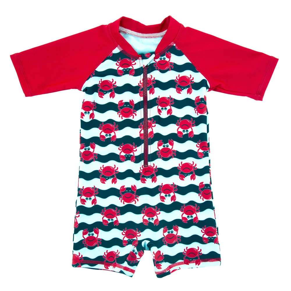 Children's Swimsuits Wetsuit One Piece Rash Guard Swimming Bathing Suit Kids Beachwear Boys Girls Swimwear Surfing Swim Bodysuit