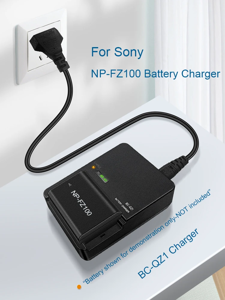 BC-QZ1 Camera Battery Charger For Sony ZV-E1 FX30 A1 A7C A7CII