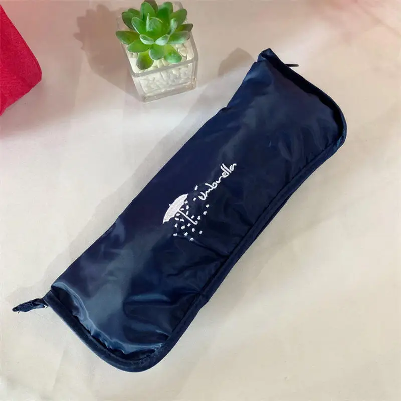 Small Fresh Umbrella Storage Bag Clutch Type Absorbent Folding Waterproof Storage