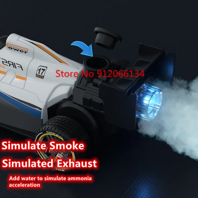 F1 Formel coole Form Rennen Fernbedienung Auto LED Beleuchtung Simulation  Rauch Drift Stunt Hoch geschwindigkeit RC Auto Kinder Junge Geschenk -  AliExpress