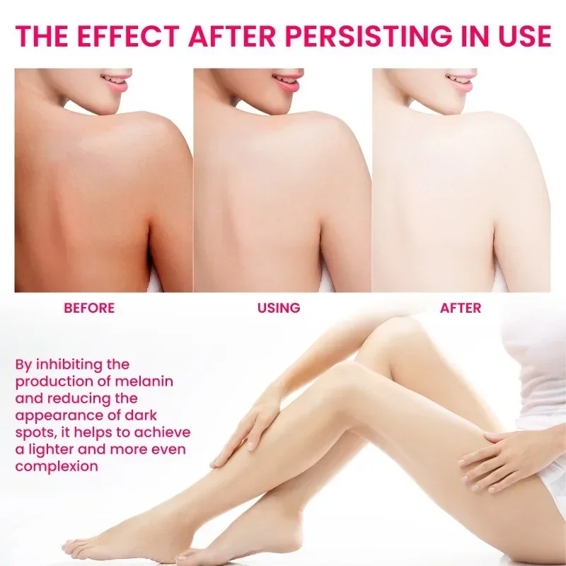 Inner Thigh Brightening Cream Private Parts Lighten Cream Intimate Area Armpit Knee Bleach Emulsion Underarm Brighten Skin Care 6