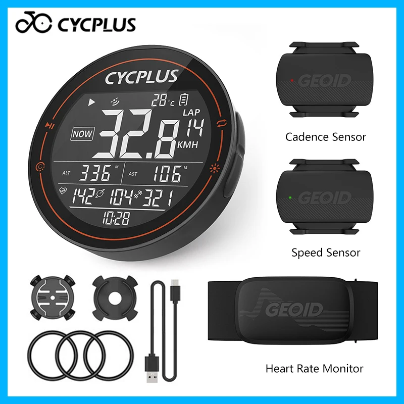 Cycplus M2 Gps Bicycle Computer Cycling Speedometer Bike Accessories