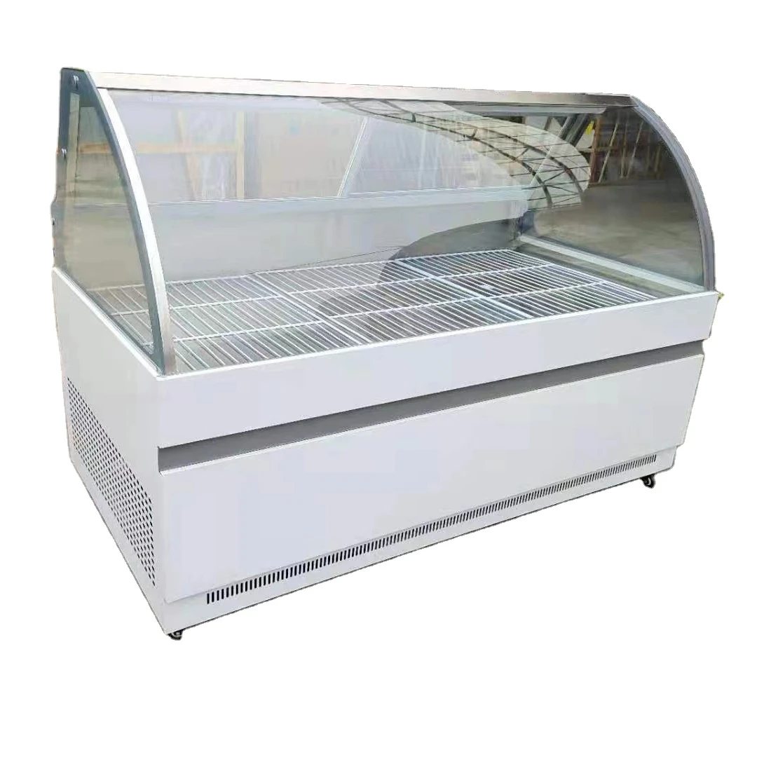 

Commercial supermarket air-cooled circulating fresh meat/cooked food refrigerated display cabinet Showcase