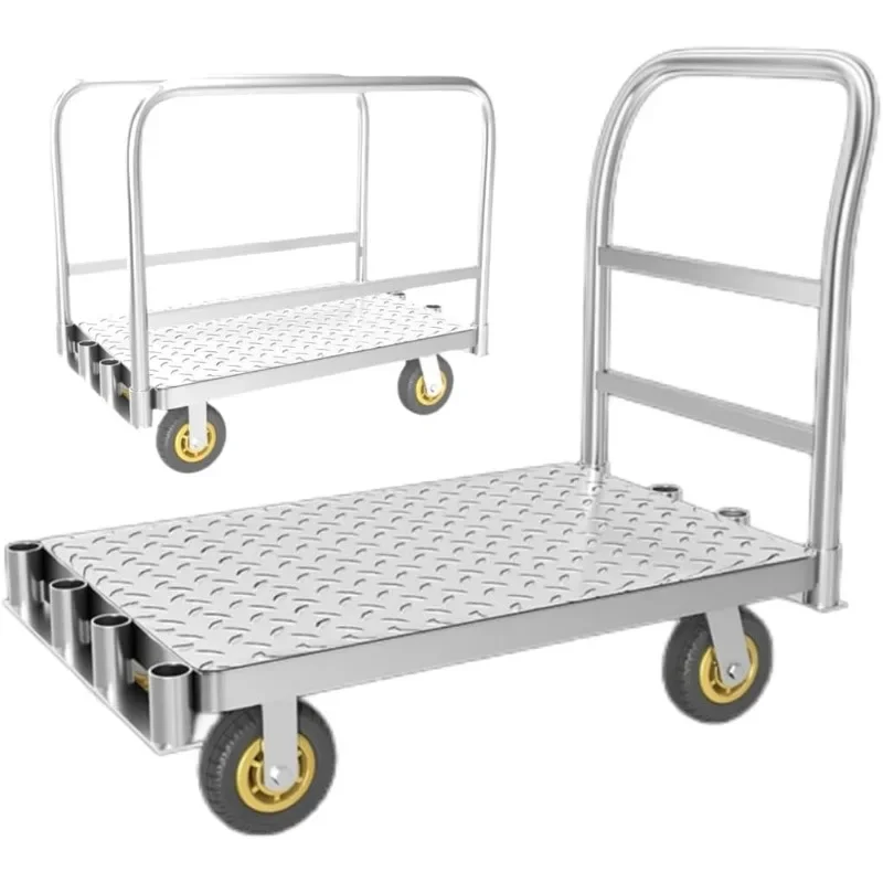 

Folding Platform cart Dolly cart Push Cart Dolly Moving Platform (2000LBS 2IN1 (36X24 INCH))