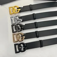 Men's Fashionable Leather Belt Letter Pattern Business Casual Thickened Simple Style Personality New Model Waist Belt