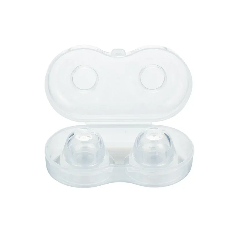 MOONBIFFY 2022 New 2PCS Nipple Aspirator Puller Niplette Treatment Redress Sucking Redress Correction Shaper Breastfeeding Aid 6