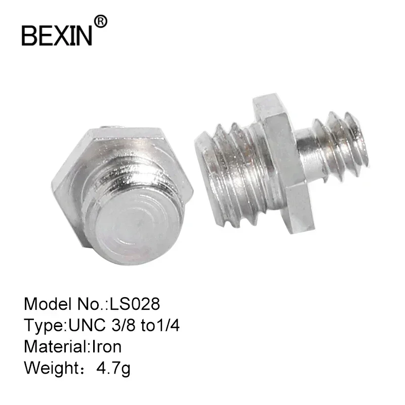 Camera accessory 1/4 and 3/8 screw conversion kit suitable for SLR cameras and tripod accessories with screw conversion camera screw mount
