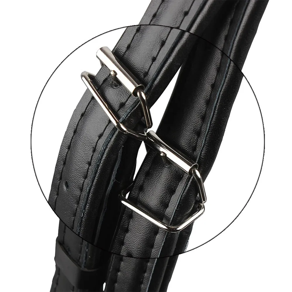 Accordion Shoulder Strap One Pair Adjustable Synthetic Leather Accordion Shoulder Straps for 16-120 Bass Accordions