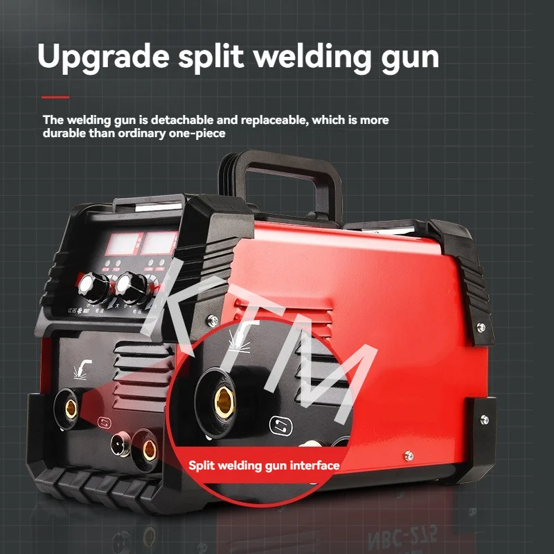 Welding Machine 2 In 1 No Gas Carbon Dioxide Gas Protection Welder 220V Manual Gasless Soldering Welding Equipment 3