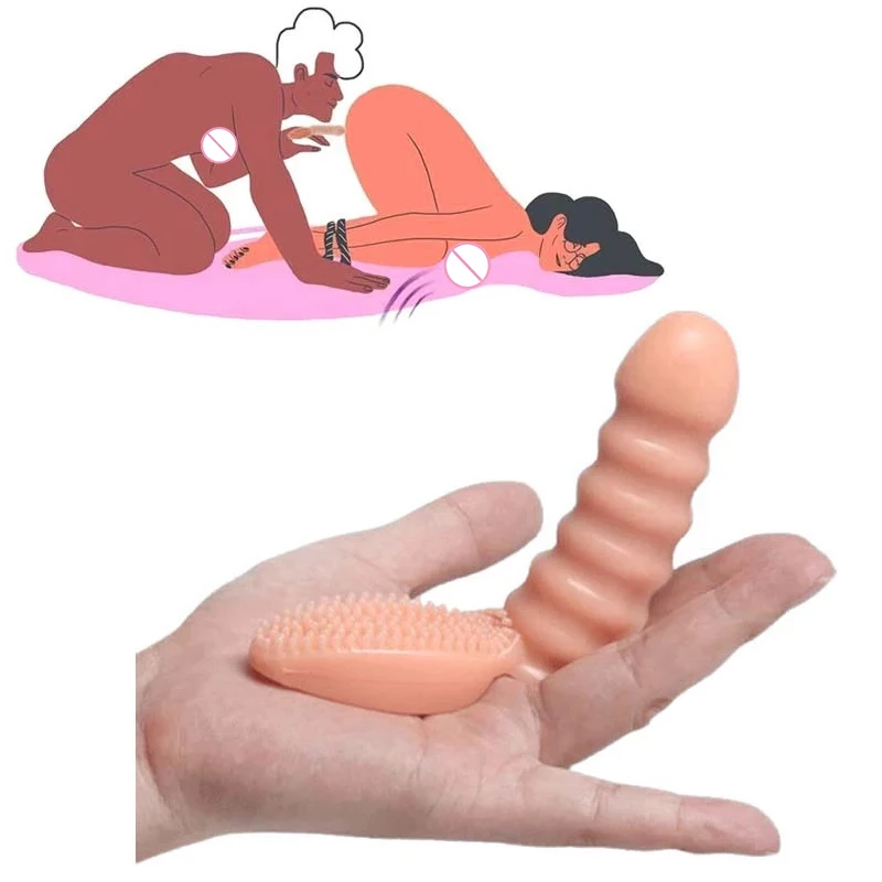 Female Sex Toy Female Masturbator Finger Cover Vibrator Clitoral G-spot Stimulator for Women